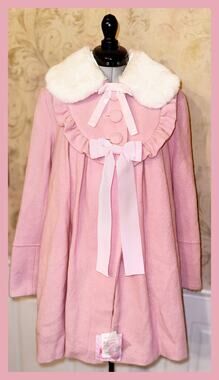 Angelic Pretty Marianne Coat Pink Sweet Lolita J Fashion Kawaii Dollcore Japan
